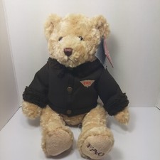 FAO Teddy Bear Plush With Brown Jacket Sitted 11'' Stuffed Animal Toy R Us