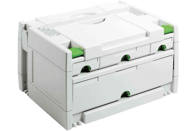 Festool SORTAINER SYS 3-SORT/4 491522 Werkzeugkoffer mit 4x Schubladen