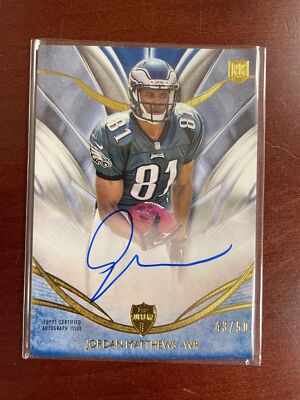 2014 Topps Supreme #SRA-JMA Jordan Matthews Autographed Rookies Blue #/50