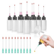 10 Pcs Needle Oiler 1 OZ , LDPE Oil Applicator, Precision Gun Oil Bottle with E