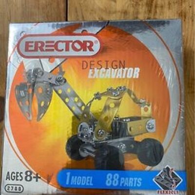 Meccano Erector Excavator Model 2780 Flexible
