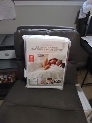 Home Details 25084 Polyester Hypoallergenic Waterproof full Mattress Protector