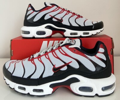 Nike Air Max Plus TN Größe 7,5,8,5,9,9,5,10 UK Turnschuhe Pure Platinum Sneaker 95