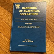 Handbook of Analytical Separations, Volume 4, Bio analytical Separation