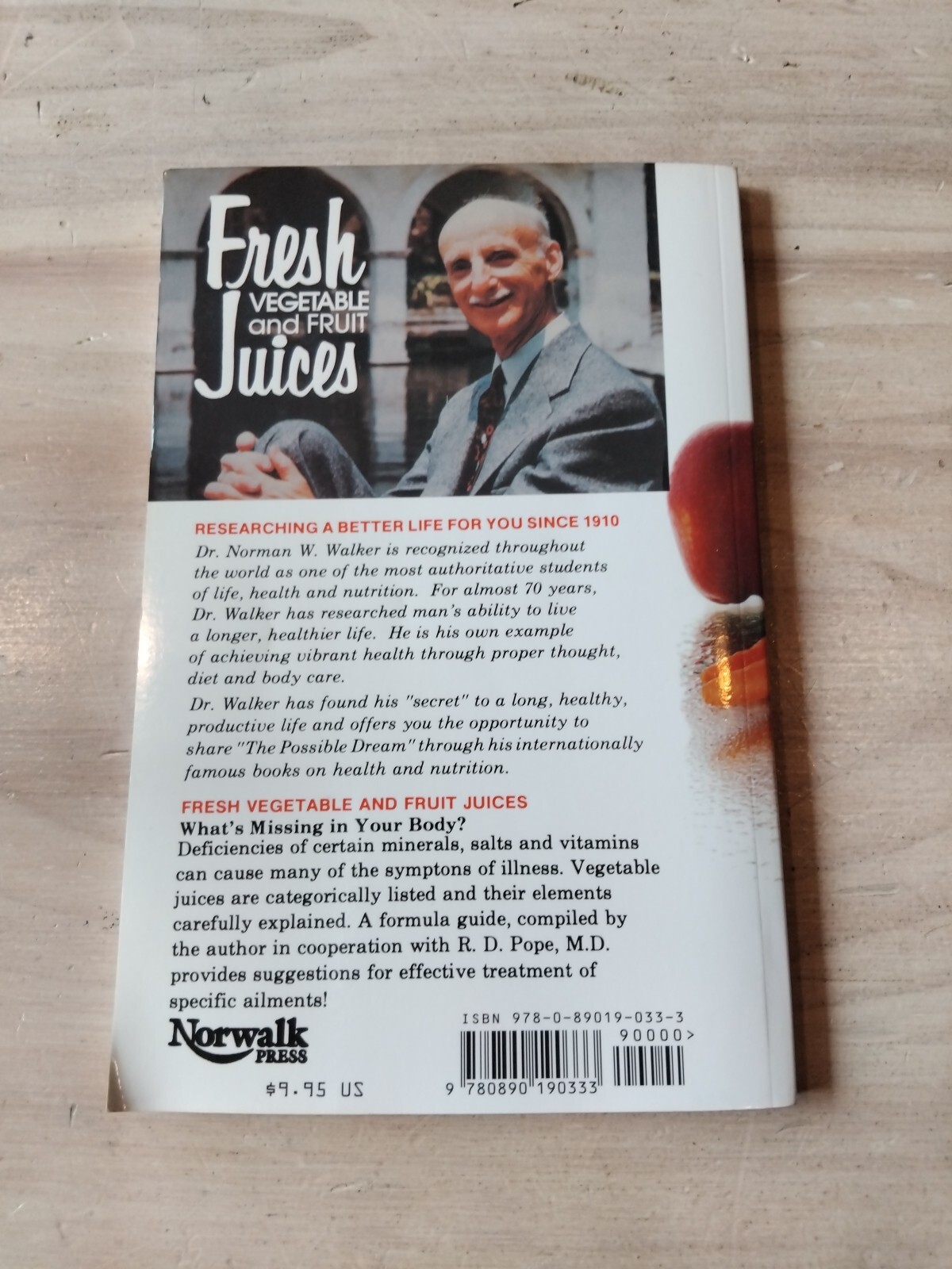 Fresh Vegetable and Fruit Juices by Dr. Norman Walker 9780890190333 eBay