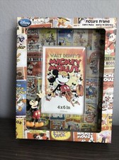 Sealed Walt Disney Vintage Mickey Mouse 4 x 6 Picture Frame Disney Store RARE