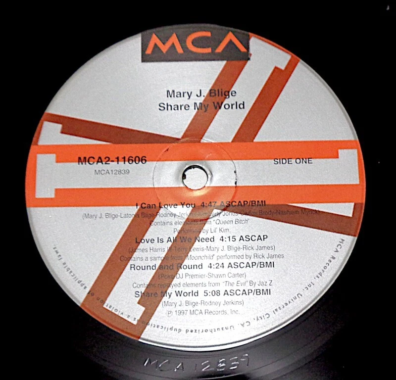 Mary J. Blige – Share My World MCA 1997 US ORIG 2LP SHRINK Janet