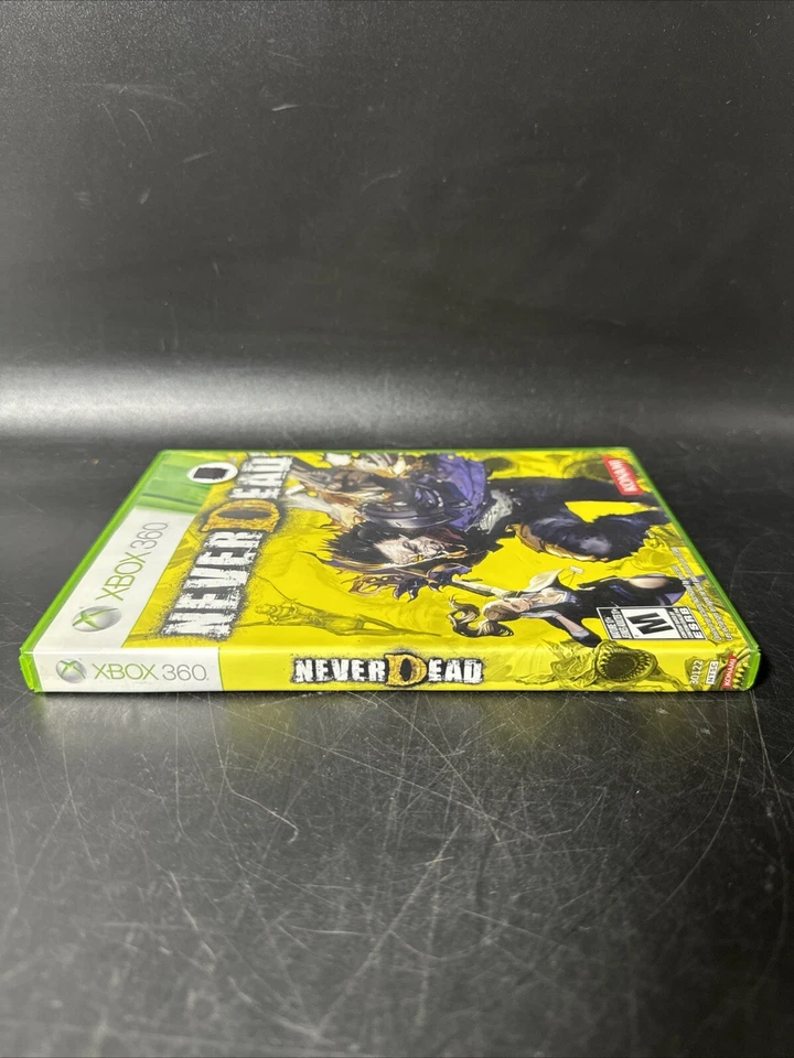 NeverDead (Microsoft Xbox 360, 2012) Complete W/ Manual - Image 3 of 4