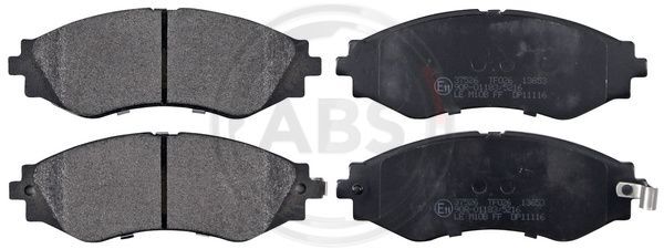 37526 A.B.S. Bremsbelagsatz, Scheibenbremse FüR Chevrolet,Daewoo-image