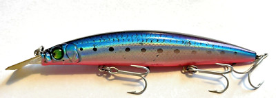 Megabass Zonk 120 Wobbler, Minnow, Twitchbait, Kunstköder, 12 cm, Slow Sinking