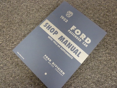 Purchase 1954 FORD TRUCK SHOP MANUAL SUPPLEMENT ORIGINAL TRUCK SERVICE BOOK In Carl Junction - Foto 3