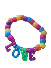 Unisex Multicolored Personalized Beaded Jewelry. 100 donated to charity.