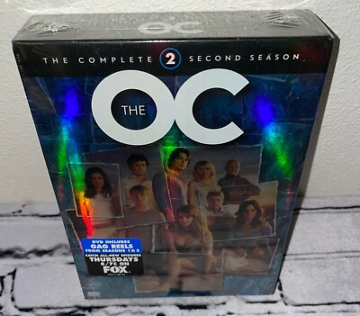 The O.C. - The Complete Second Season 2 Two (DVD, 2005, 7-Disc Set) BRAND NEW
