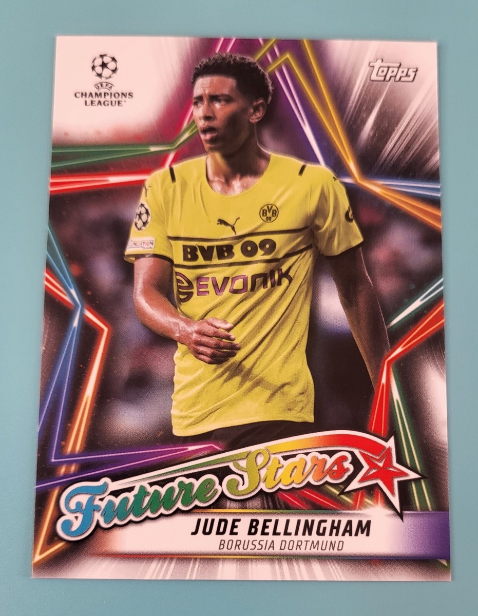 2021-22 Topps Chrome - Jude Bellingham - Future Stars SP #FS 2021-22 Topps Chrome - Jude Bellingham - Future Stars SP #FS