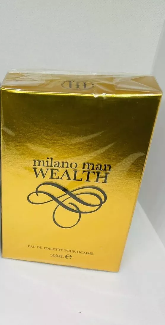 Mens Christmas Present MIlano Wealth Eau De Toilette Fragrance