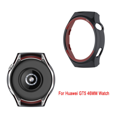 Watch Dial Without Film PC Protective Case Skeleton Case For Huawei GT5 46MM