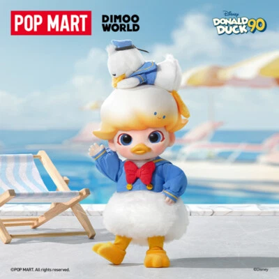 POP MART DIMOO Donald Duck 1/8 Mobile Doll Cute Doll Toy
