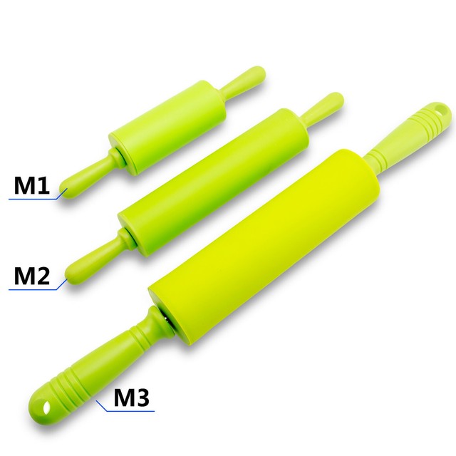 Decoration Plastic Heart Pattern Pastry Tool Dough Roller Rolling