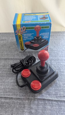 8-Bit Joystick Kollektion - Competition Pro 5000 Black OVP/Box Commodore Atari