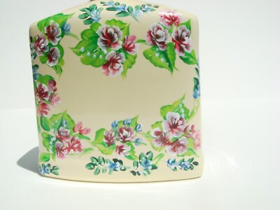 hand painted soap dispenser - new flowers roses red and yellow