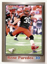 Rene Paredes 2012 Jogo CFL card #178 Calgary Stampeders  Concordia Stingers