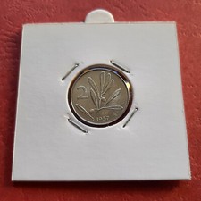 2 Lire 1957 Ulivo KM#94 FDC da Rotolino Repubblica Italiana ( 1953 - 2001 )
