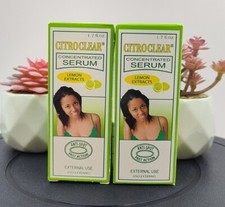 2x CITROCLEAR CONCENTRATED SERUM Lemon Extracts. Anti Spot Fast Action. 2 pcs 