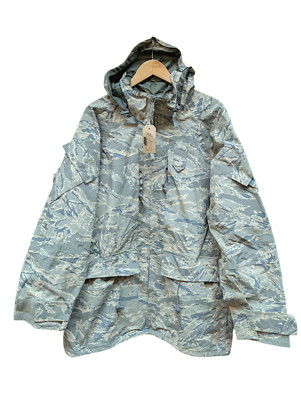 Original USAF US Air Force ABU APECS Tiger Stripe GoreTex Jacke Large/Long #123