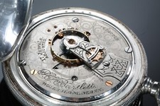 1907 Waltham P.S. Bartlett 1883 Sterling Silver Case Pocket Watch - Stunning