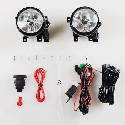 2003-2006 For Honda Element Fog Lights Front Pair Bumper+Wiring+Switch Lamps Kit