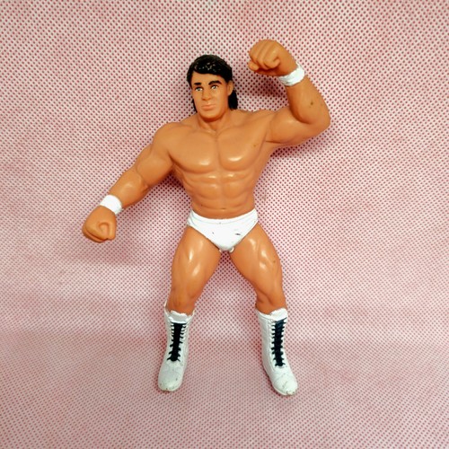 Tom Zenk WCW Galoob Wrestling Action Figure 1990 (...