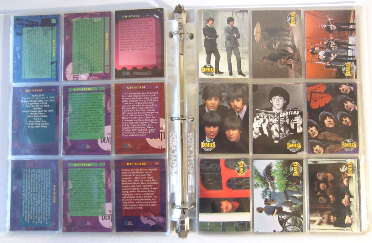 ビートルズ カード コレクター The Beatles collection The Beatles Collection Trading Cards- River Group- 198 Cards