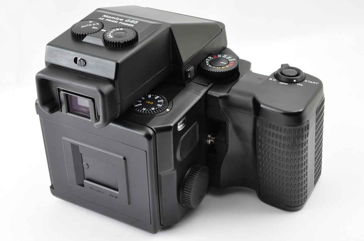 MINT MAMIYA M645 Super AE Prism Finder 120 Filmback SEKOR with C