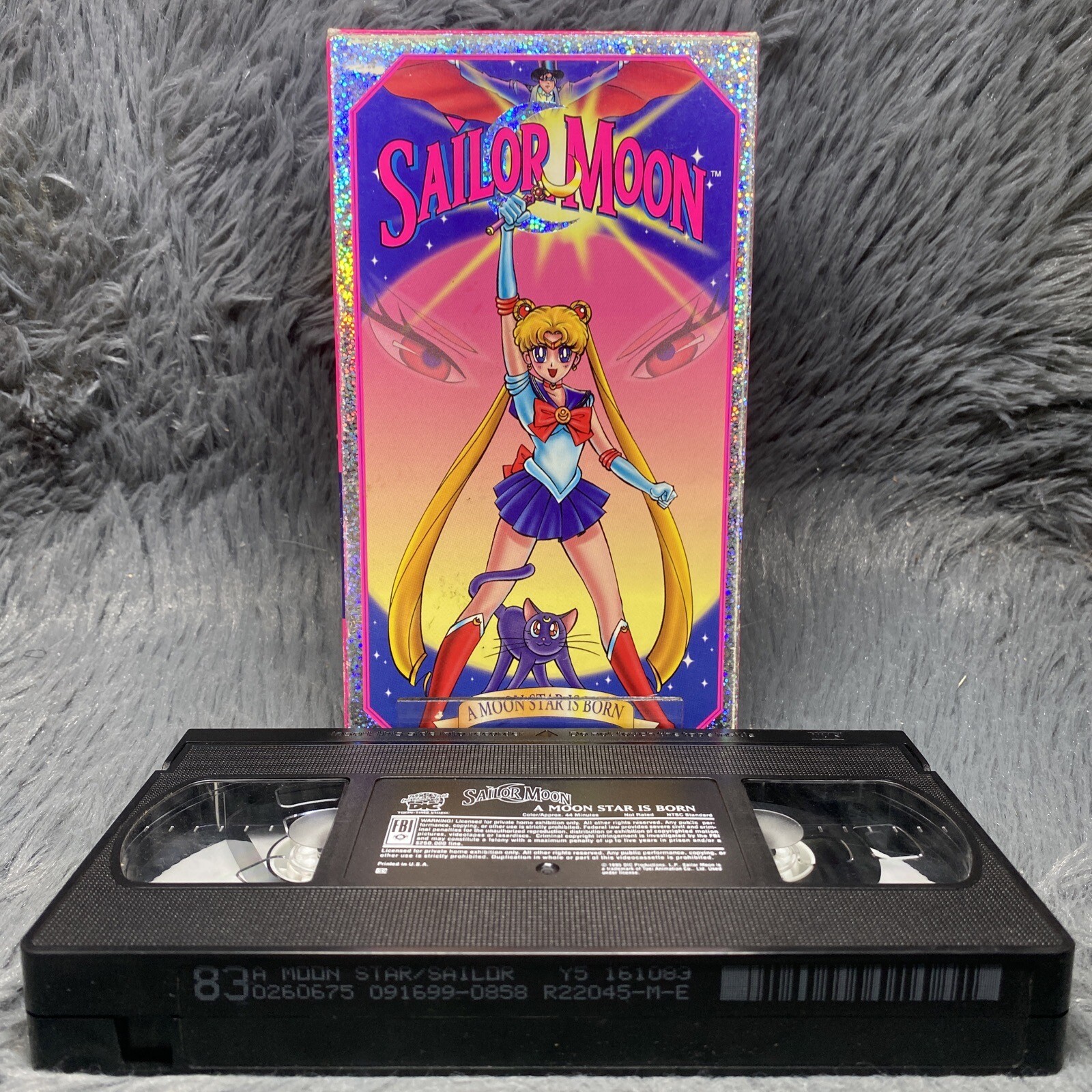 Sailor Moon: A Moon Star is Born VHS 1997 English Dubbed Japanese Anime