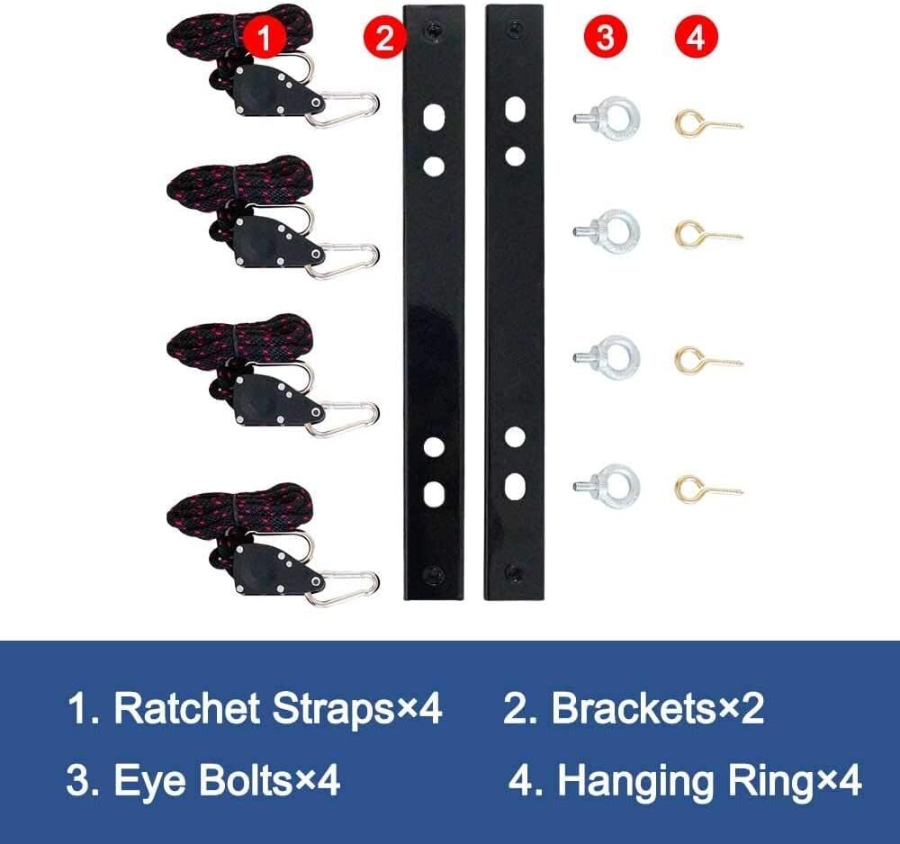 BaseAire Dehumidifier Hanging Kit for Crawl Space & Basement Dehumidifiers Airwe