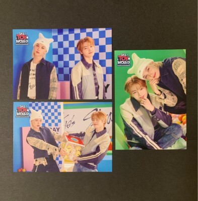Stray Kids I.N Felix 3er Set Fotokarte JAPAN Fan Connecting 2024 SKZ TOY WORLD