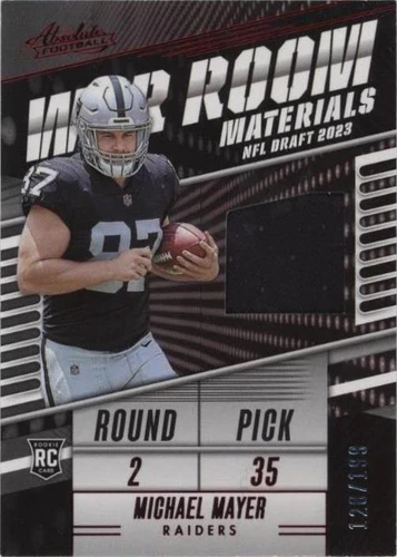 2023 Panini Absolute Michael Mayer #WR-MMA