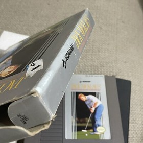 Jack Nicklaus Golf & Bandai Golf Challenge Pebble Beach NES Nintendo CIB
