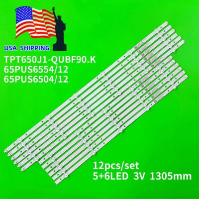 New LED Backlight Strips(12) for Element 65'' TV LB65065 E4SW6518RKU E4ST6519RKU