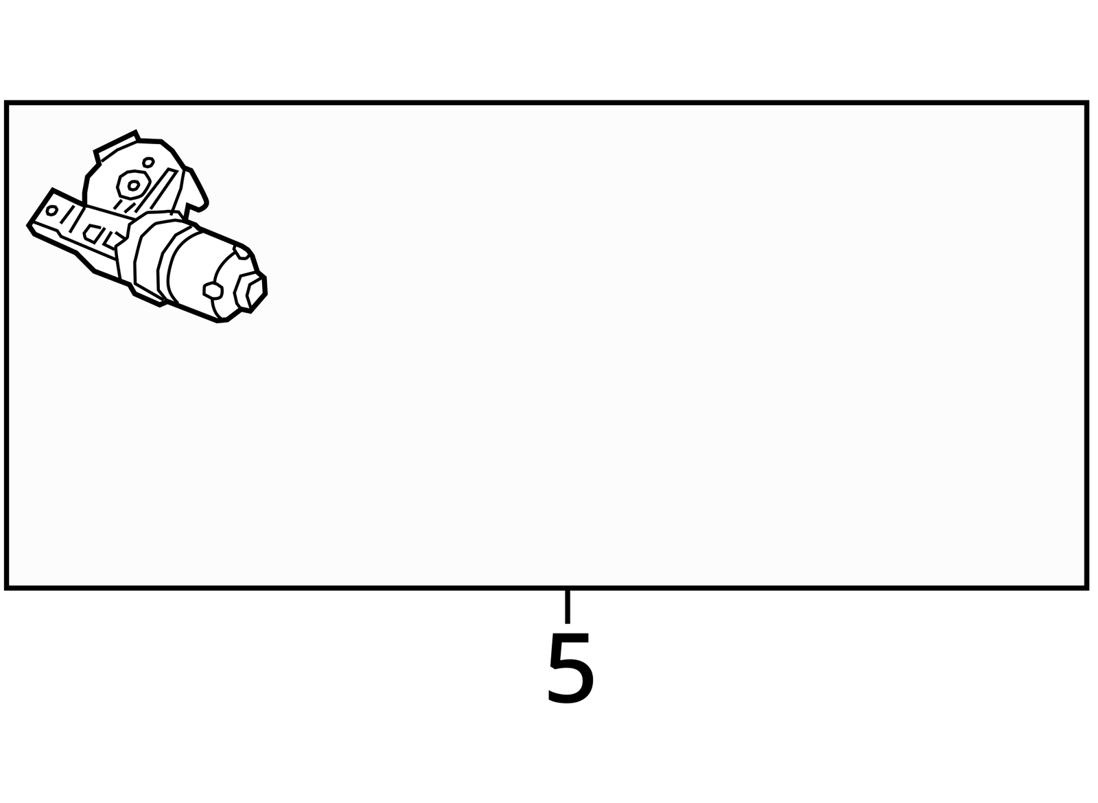 2019 Volkswagen Jetta Front Windshield Wiper Motor OEM 62K Miles