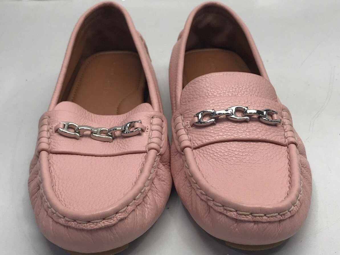 COACH　コーチ　レザーパンプス　7C　ベージュピンク COACH コーチ レザーパンプス 7C ベージュピンク COACHコーチレザー