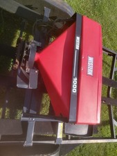 Western 1000 Salt Spreader 1 Cu Ft Metal Redblack Bumper-mount
