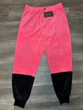 Pantaloni da jogging Paris Hilton Stunner Med. Black/Candy Kiss Medium nuovo con etichetta **LEGGI