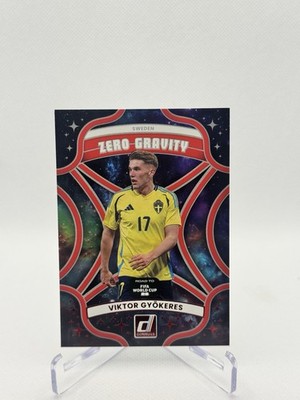  2025 Donruss Road To The World Cup Viktor Gyokeres Red Zero Gravity #11 Sweden