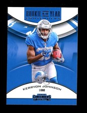 2018 Contenders Rookie of the Year RYA-KJ Kerryon Johnson Lions RC