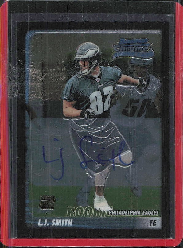 LJ Smith Bowman Chrome #232 Autograph