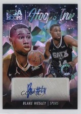 2023-24 Panini NBA Hoops Premium Stock Ink Ice Prizm Blake Wesley #HI-WES Auto