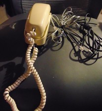 Vintage Southwestern Bell FREEDOM Push Button Landline Phone, Beige, Used