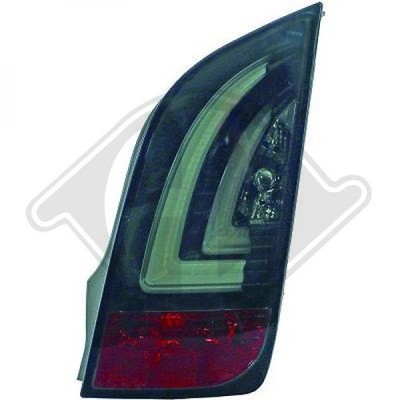 Diederichs Design Rückleuchten Set Klarglas/smoke Led für Seat Mii ab Baujahr 2