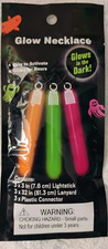 glow necklaces Halloween 3 pack New